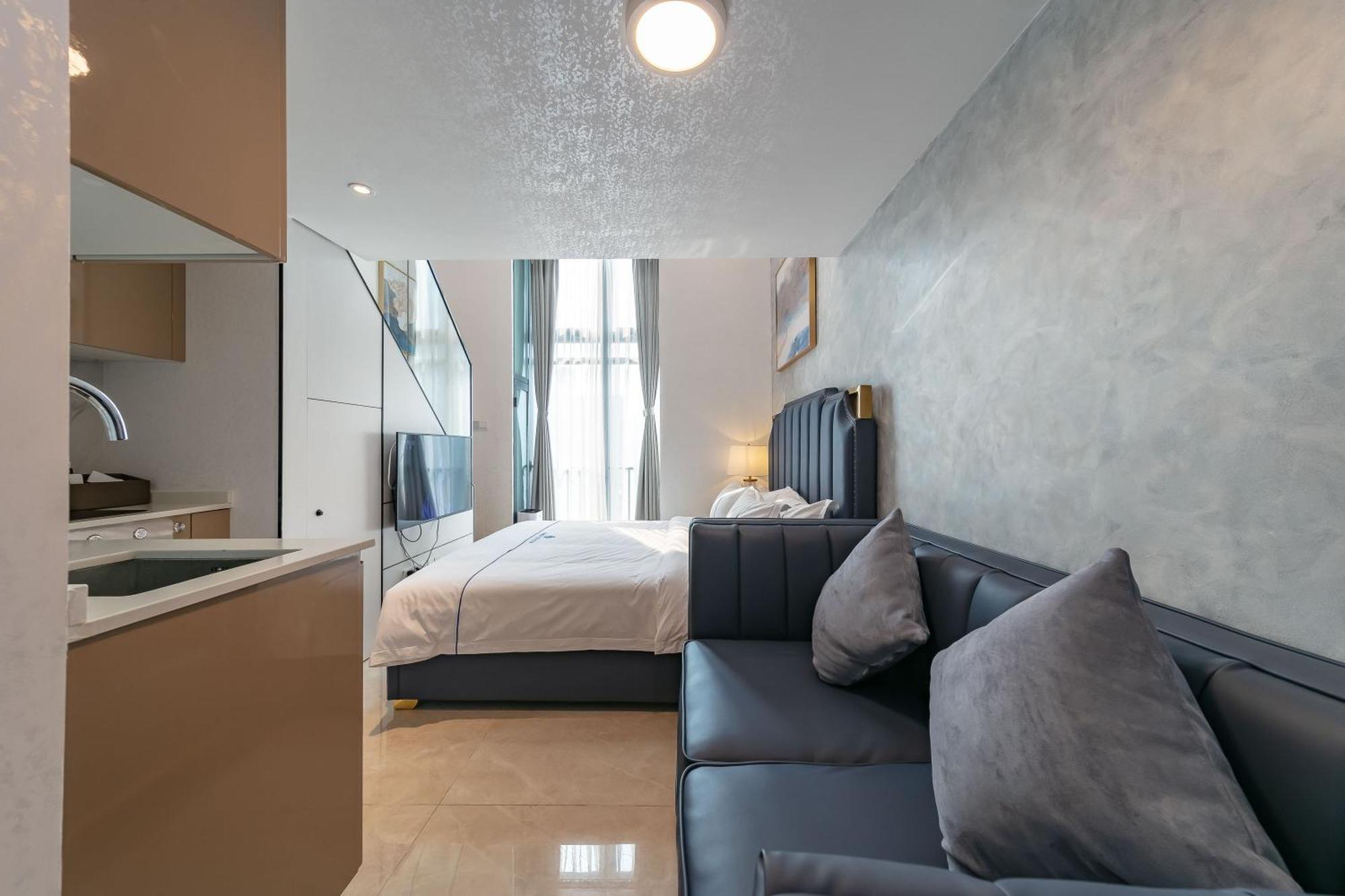 Boruisi Plaza Residence Apartment - Shenzhen Futian Convention & Exhibition Center Exterior photo